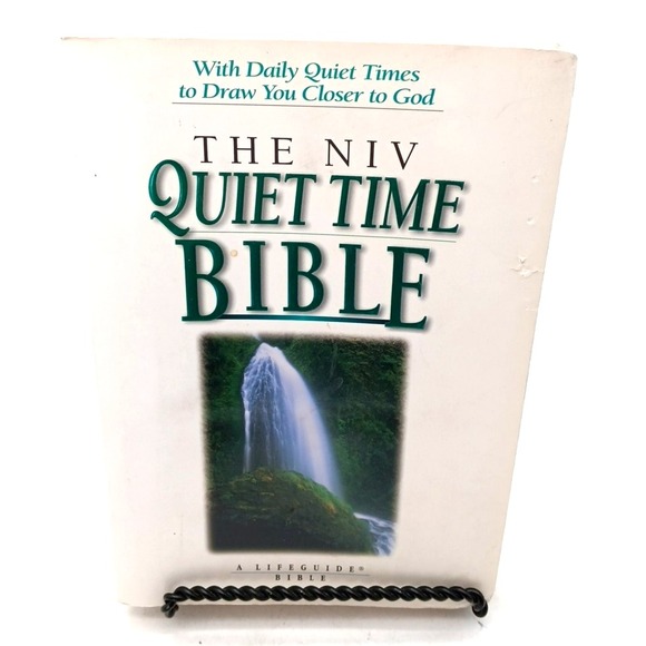 NIV Quiet Time Bible New International Version A Life guide Bible Study Daily - Picture 1 of 8